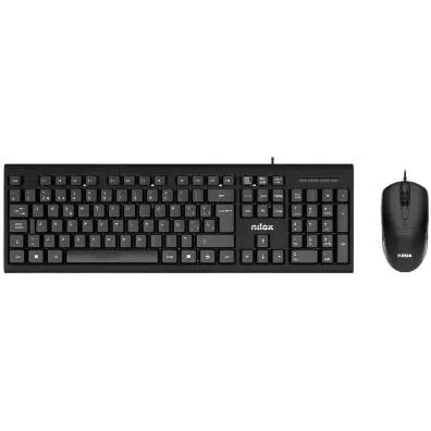 Kit Teclado y ratón Nilox NXKME0011