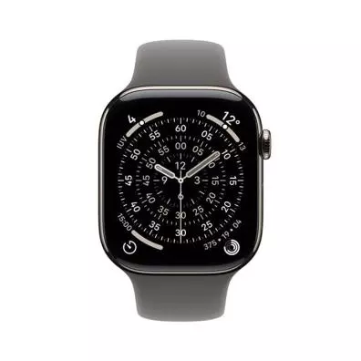 Smartwatch Apple WATCH SERIES 11 GPS + CELLULAR 46MM NATURAL TITANIUM CASE WITH STONE GREY SPORT BAND - S/M