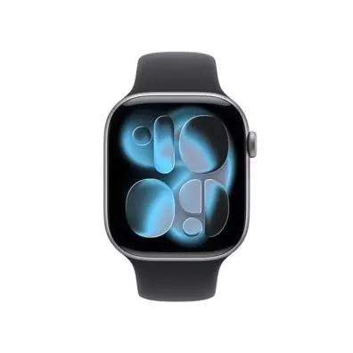 Smartwatch Apple Watch Series 11 GPS + Cellular 46mm Space Grey Aluminium Case with Black Sport Band - M/L