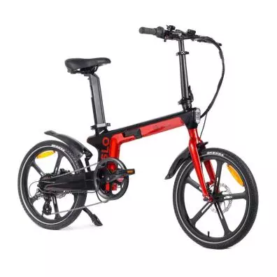 Bicicleta eléctrica Youin BK1900 urbana OSLO Carbon RED