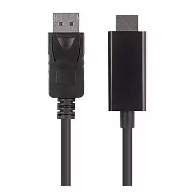 Cable adaptador Lanberg DISPLAYPORT A HDMI CA-DPHD-11CC-0018-BK