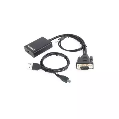 Cable adaptador Gembird A-VGA-HDMI-01
