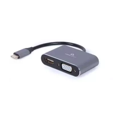 Adaptador Gembird A-USB3C-HDMIVGA-01