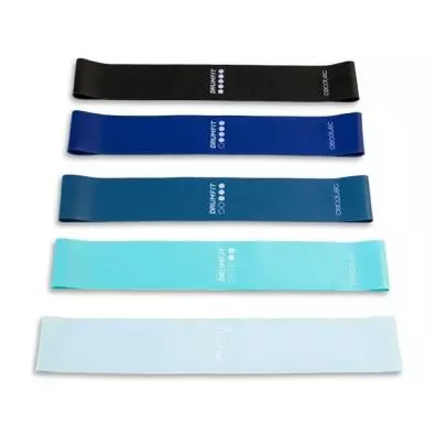 Bandas de resistencia Cecotec  DRUMFIT MULTICOLOR