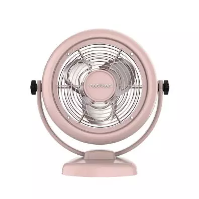 Ventilador de mesa Cecotec ENERGYSILENCE 800 RETRODESK ROSADO