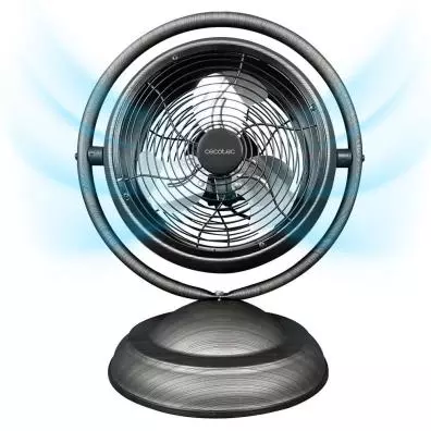 Ventilador de mesa Cecotec ENERGYSILENCE 1000 RETRODESK WOOD