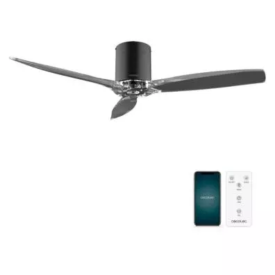 Ventilador de techo Cecotec ENERGYSILENCE AERO 5285 BLACKTRANSPARENT