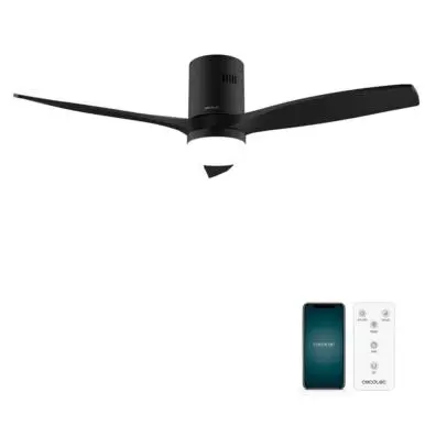 Ventilador de techo Cecotec ENERGYSILENCE AERO 5600 AQUA BLACK&BLACK CONNECTED