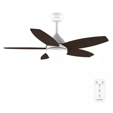 Ventilador de techo Cecotec ENERGYSILENCE AERO 4200 WHITE&DARKWOOD