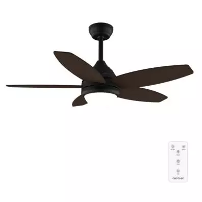 Ventilador de techo Cecotec ENERGYSILENCE AERO 4200 BLACK&DARKWOOD