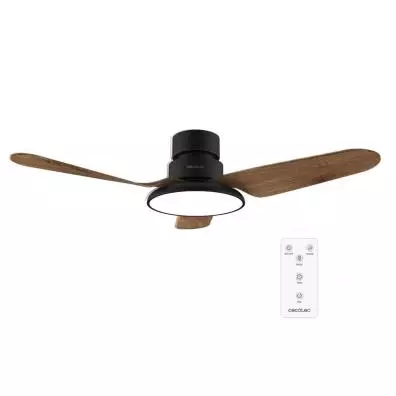 Ventilador de techo Cecotec ENERGYSILENCE AERO 5200 LIGHT DARKWOOD