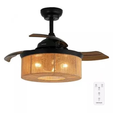 Ventilador de techo Cecotec ENERGYSILENCE AERO 3600 INVISIBLE NATURAL STYLE