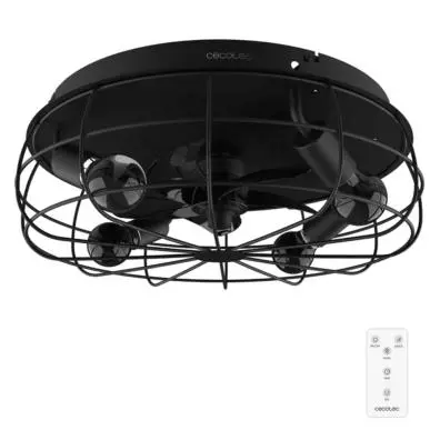 Ventilador de techo Cecotec ENERGYSILENCE LAMPAERO 600 IRON DESIGN