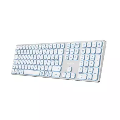 Teclado CoolBox MOONLIGHT B431 BLANCO
