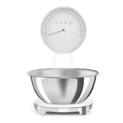 Báscula de cocina Smeg KSF01WHWW BLANCO
