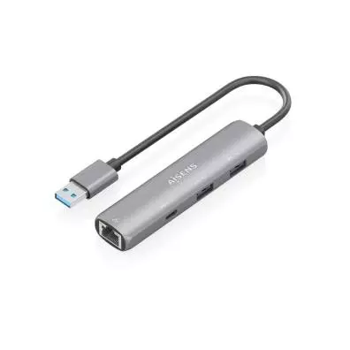 Hub USB Aisens ASUC-4P035-GR