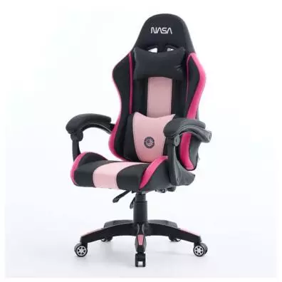 Silla gaming Nasa SPIRIT NA-SP040-KP NEGRO / ROSA