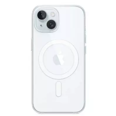 Funda Apple TRANSPARENTE CON MAGSAFE IPHONE 15