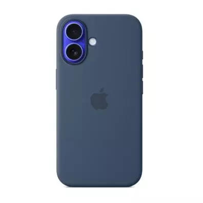 Funda Apple SILICONA CON MAGSAFE PARA EL IPHONE 16 PLUS AZUL DENIM