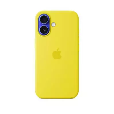 Funda Apple SILICONA CON MAGSAFE PARA EL IPHONE 16 AMARILLO CARAMBOLA