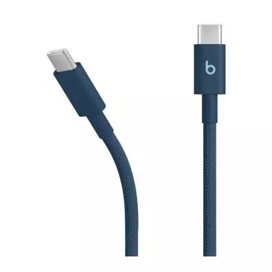 Cable Apple TRENZADO USB-C A USB-C DE BEATS (1,5 M) - AZUL ÍNDIGO