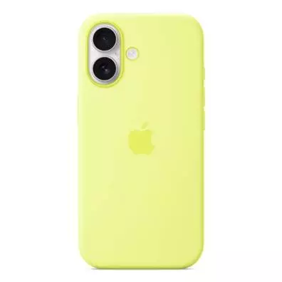 Funda Apple SILICONA CON MAGSAFE PARA IPHONE 17 AMARILLO NEÓN