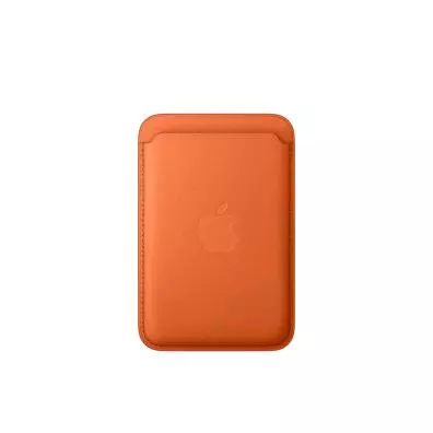 Cartera Apple TRENZADO FINO CON MAGSAFE PARA EL IPHONE - NARANJA ZORRO