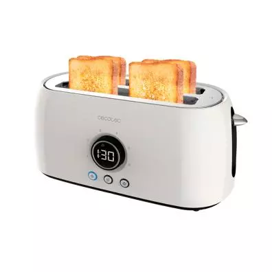 Tostadora Cecotec CLASSICTOAST 15000 BEIGE EXTRA DOUBLE