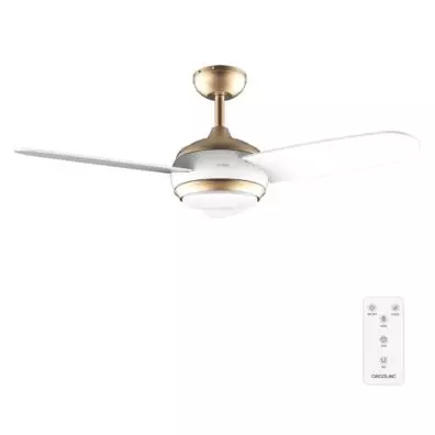 Ventilador de techo Cecotec ENERGYSILENCE AERO 4265 GOLDWHITE