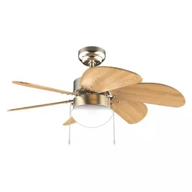 Ventilador de techo Cecotec ENERGYSILENCE AERO 360 GOLD&WOOD