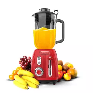 Batidora de vaso Cecotec POWER BLACK TITANIUM RETRORED