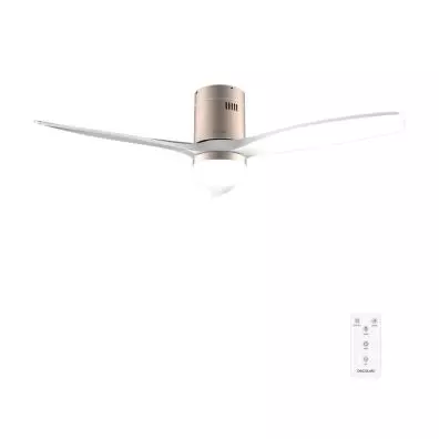 Ventilador de techo Cecotec ENERGYSILENCE AERO 5600 CLASSIC GOLD&WHITE