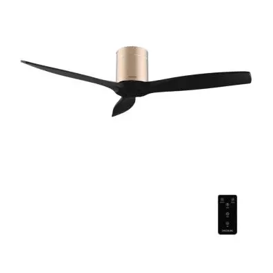 Ventilador de techo Cecotec ENERGYSILENCE AERO 5400 CLASSIC GOLD&BLACK
