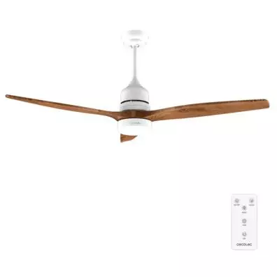 Ventilador de techo Cecotec ENERGYSILENCE AERO 5230 WHITE&BLACKWOOD
