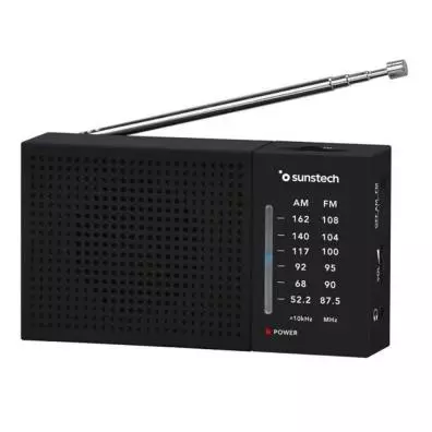 Radio transistor Sunstech RPS412 NEGRO