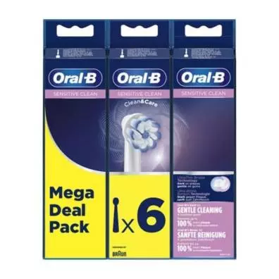 Cabezales de recambio Oral-B 60-6 ULTRA SENSITIVE PACK 6