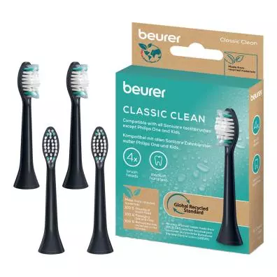 Cabezales de recambio cepillo dental Beurer SC CLASSIC CLEAN 4UDS