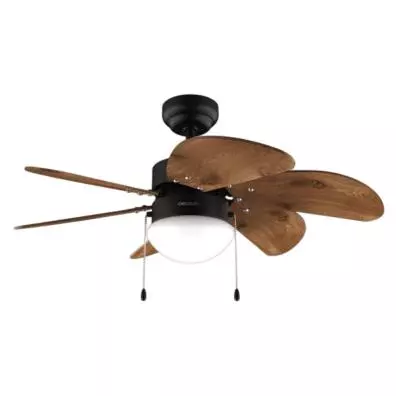 Ventilador de techo Cecotec ENERGYSILENCE AERO 356 BLACK&WOOD