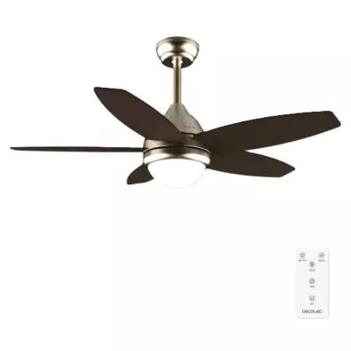 Ventilador de techo Cecotec ENERGYSILENCE AERO 4200 GOLDDARKWOOD