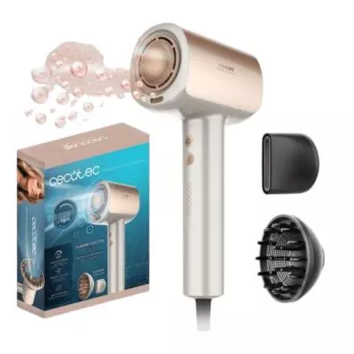 Secador Cecotec DRYGLAM NANO PLASMA CHAMPAGNE