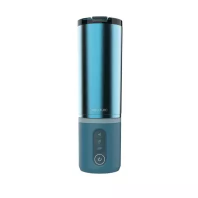 Batidora de vaso Cecotec POWER TITANIUM SHAKE2GO LAGOON STEEL