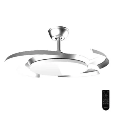 Venilador de techo  Cecotec ENERGYSILENCE AERO 4500 PUZZLE INVISIBLE SILVER
