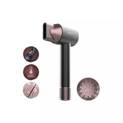 Secador Cecotec DRYGLAM 2IN1 SENSOR BLACK