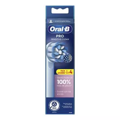 Cabezal de recambio Oral-B PRO SENSITIVE CLEAN 4 UNDS