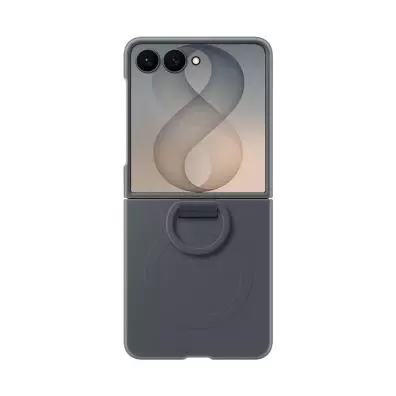 Carcasa Samsung SILICONE RING MAGNET PARA GALAXY Z FLIP8 GRAFITO