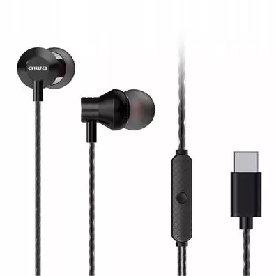 Auriculares Aiwa ESTM-50USB-C BK