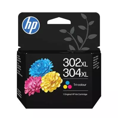 Cartucho de tinta HP ORIGINAL B7RT8AE 302XL/304XL TRICOLOR