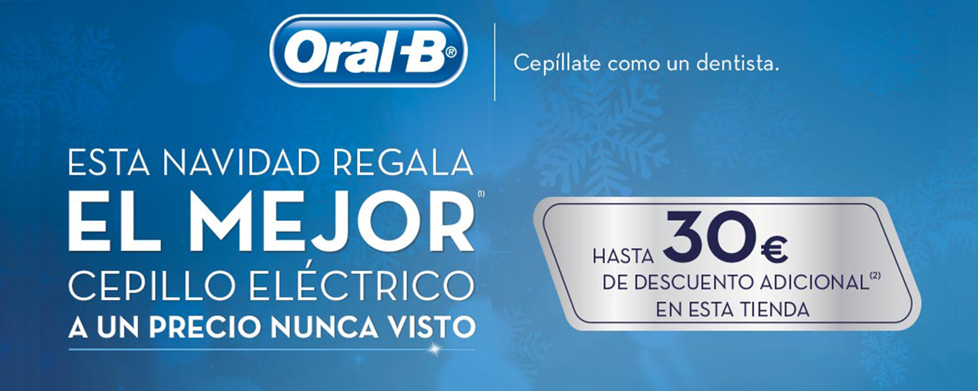 Compra tu cepillo eléctrico Braun y llévate un reembolso de hasta 30€