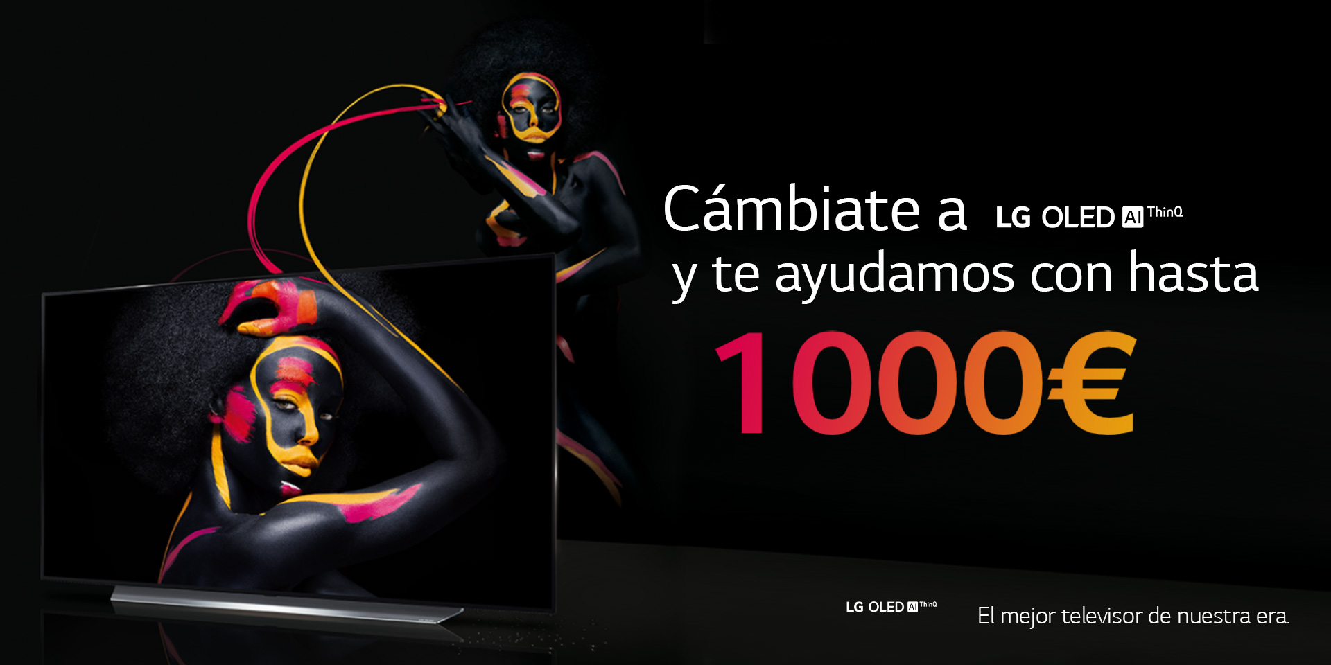 Compra un Televisor LG OLED puedes consiguer un reembolso de hasta 1000€