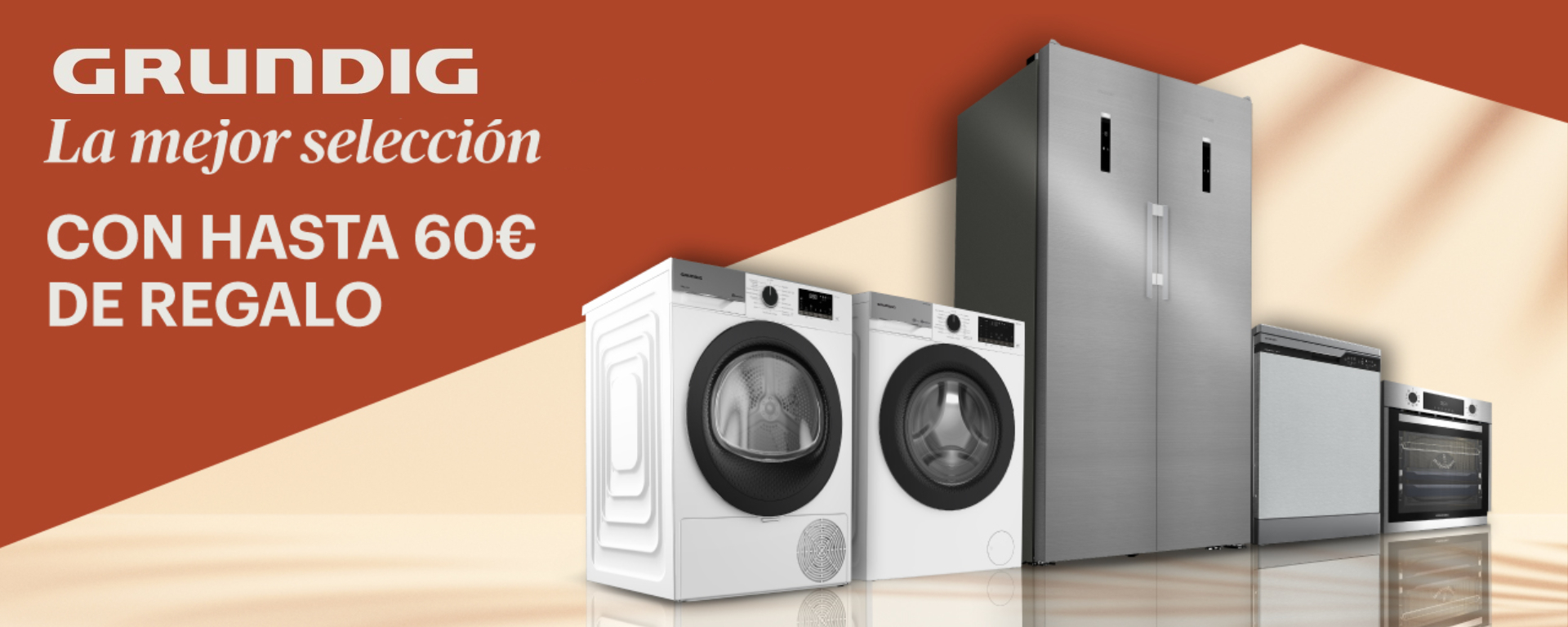 Llévate hasta 60€ de reembolso por la compra de tu producto Grundig